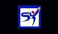 SYF logo with blue colors on display of the website